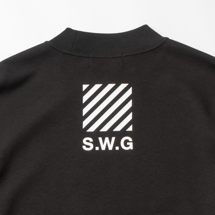 SWG PROJECT L/TEE, BLACK