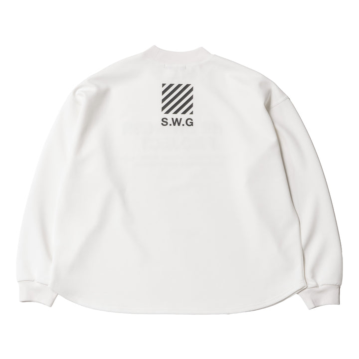 SWG PROJECT L/TEE, WHITE