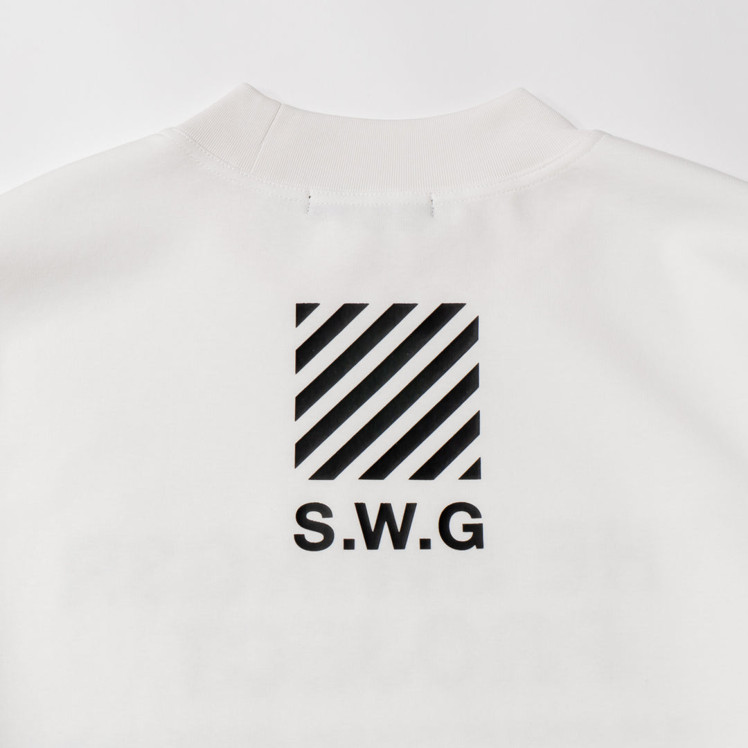 SWG PROJECT L/TEE, WHITE