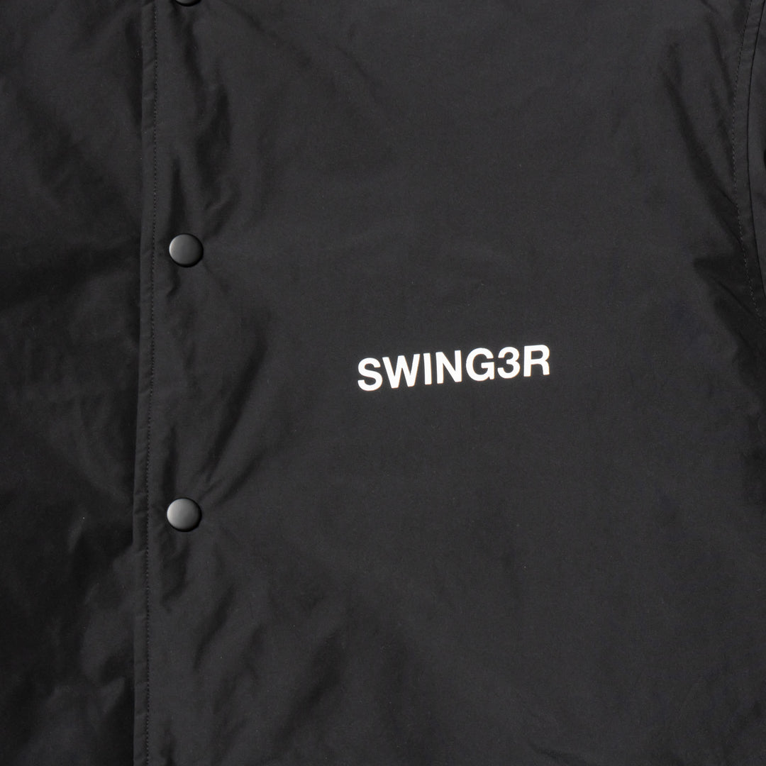 NYLON REVERSIBLE HOOD JACKET, BLACKxBLACK