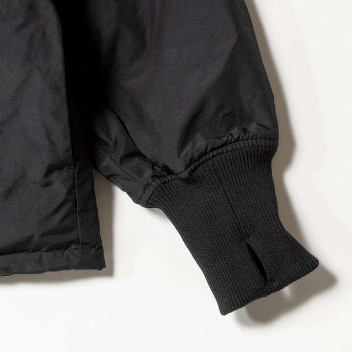 NYLON REVERSIBLE HOOD JACKET, BLACKxBLACK