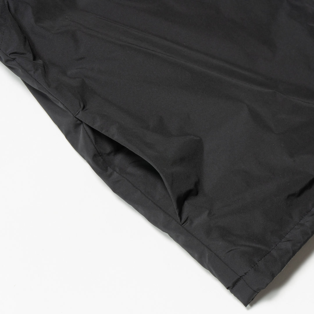 NYLON REVERSIBLE HOOD JACKET, BLACKxBLACK