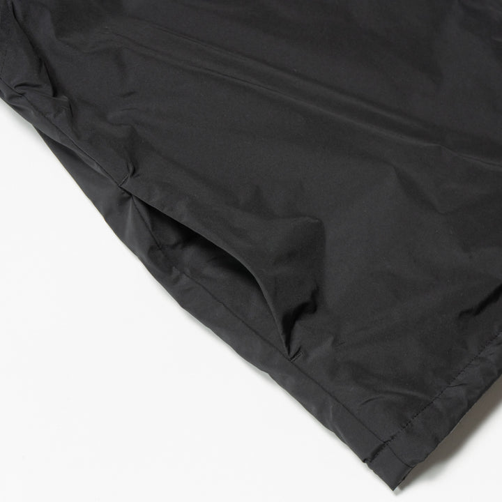 NYLON REVERSIBLE HOOD JACKET, BLACKxBLACK