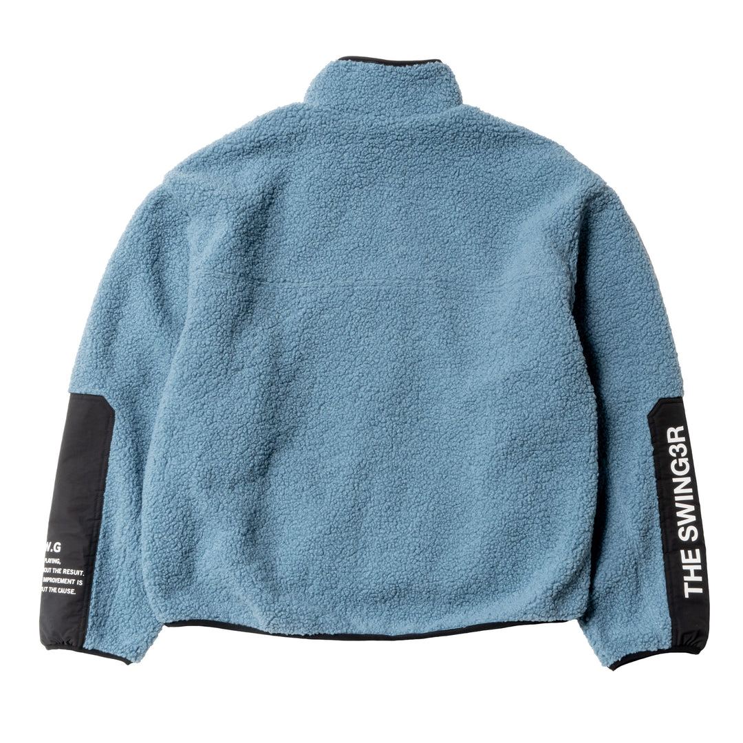 BLOCK BOA TRACK JACKET, BLUE