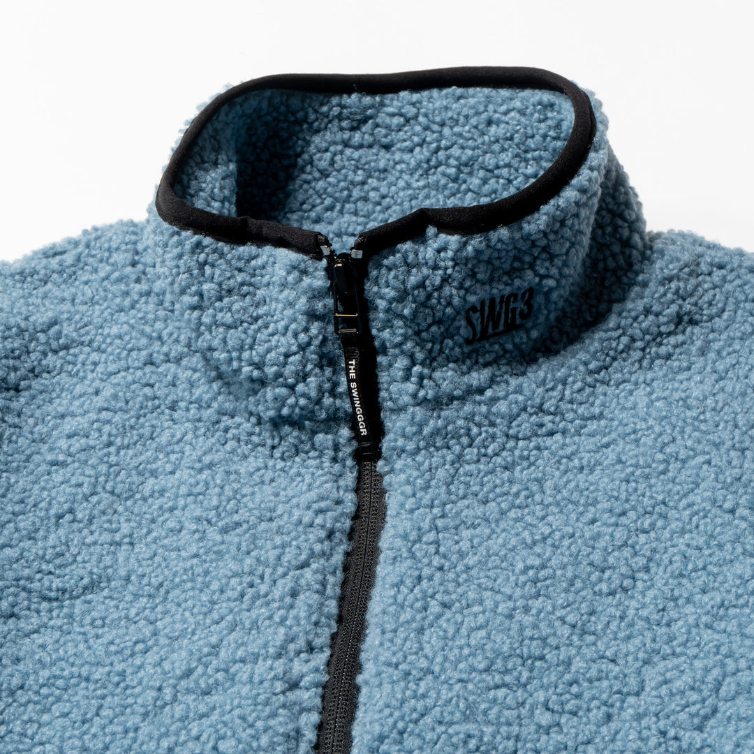 BLOCK BOA TRACK JACKET, BLUE