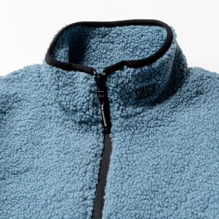 BLOCK BOA TRACK JACKET, BLUE