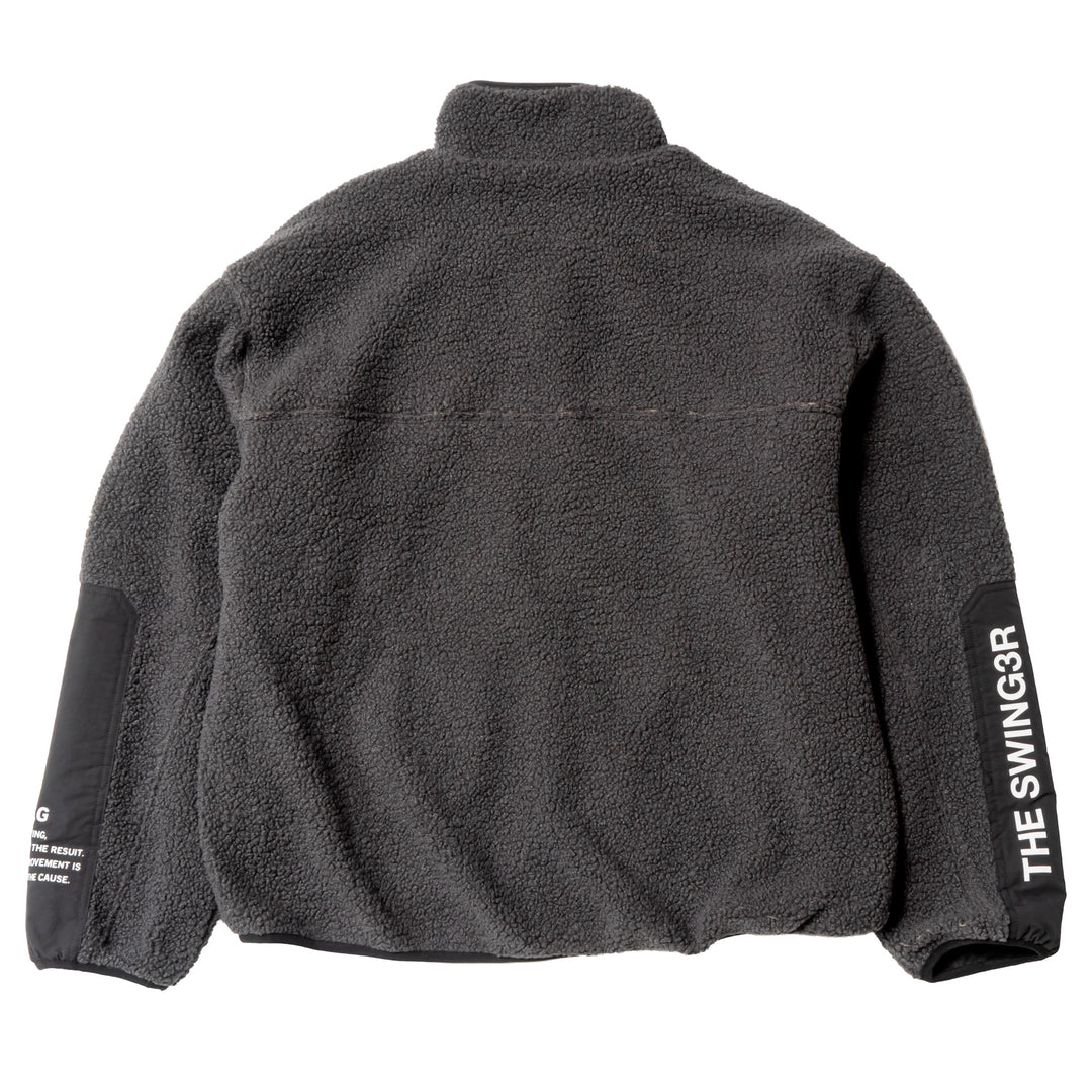 BLOCK BOA TRACK JACKET, L.BLACK