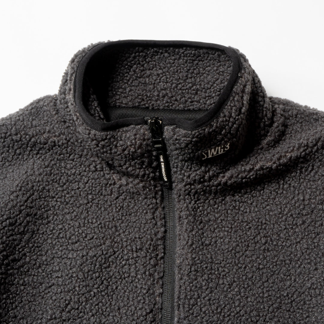 BLOCK BOA TRACK JACKET, L.BLACK