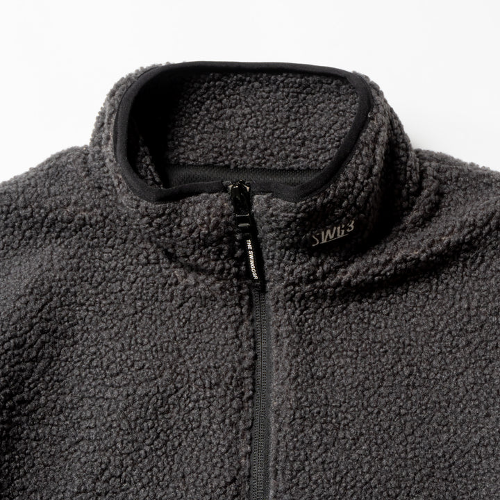 BLOCK BOA TRACK JACKET, L.BLACK