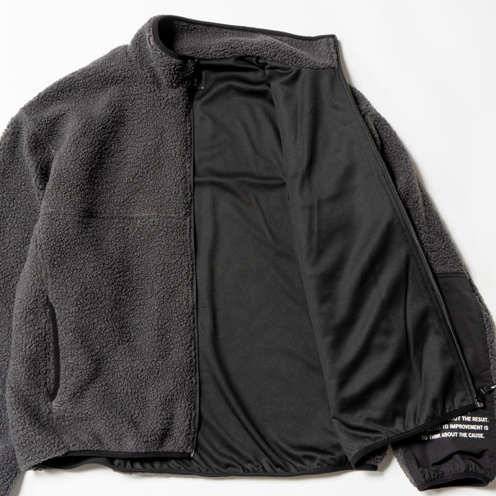 BLOCK BOA TRACK JACKET, L.BLACK