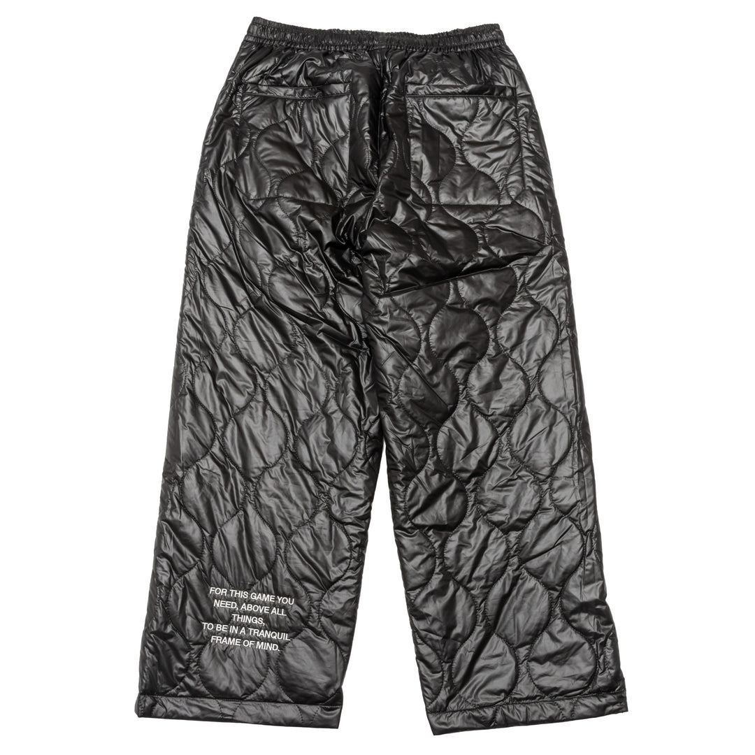 NYLON REVERSIBLE PANTS, BLACKxBLACK
