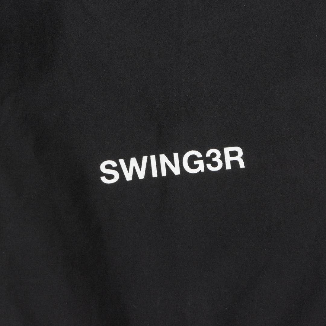 NYLON REVERSIBLE PANTS, BLACKxBLACK