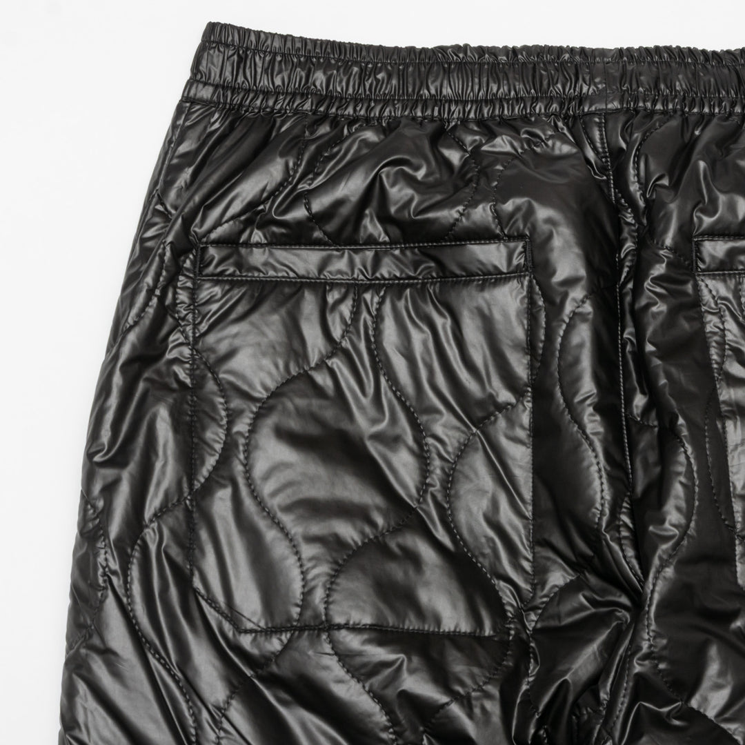 NYLON REVERSIBLE PANTS, BLACKxBLACK