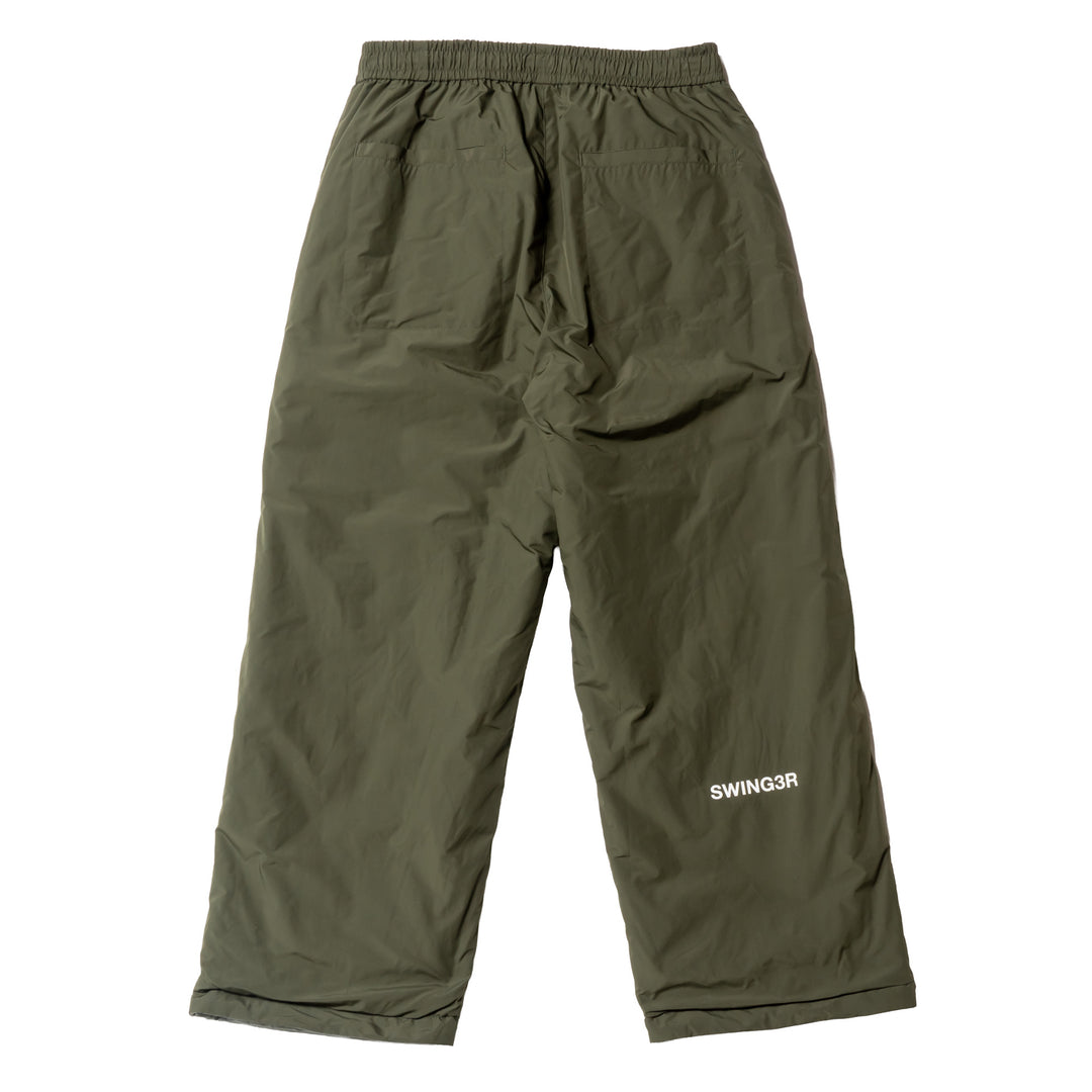 NYLON REVERSIBLE PANTS, KHAKIxGRAY