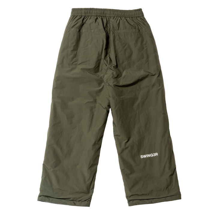 NYLON REVERSIBLE PANTS, KHAKIxGRAY