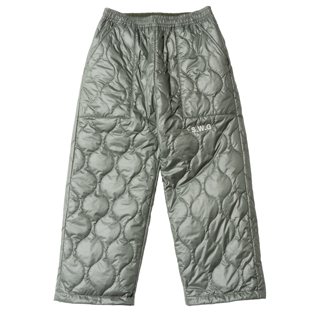 NYLON REVERSIBLE PANTS, KHAKIxGRAY