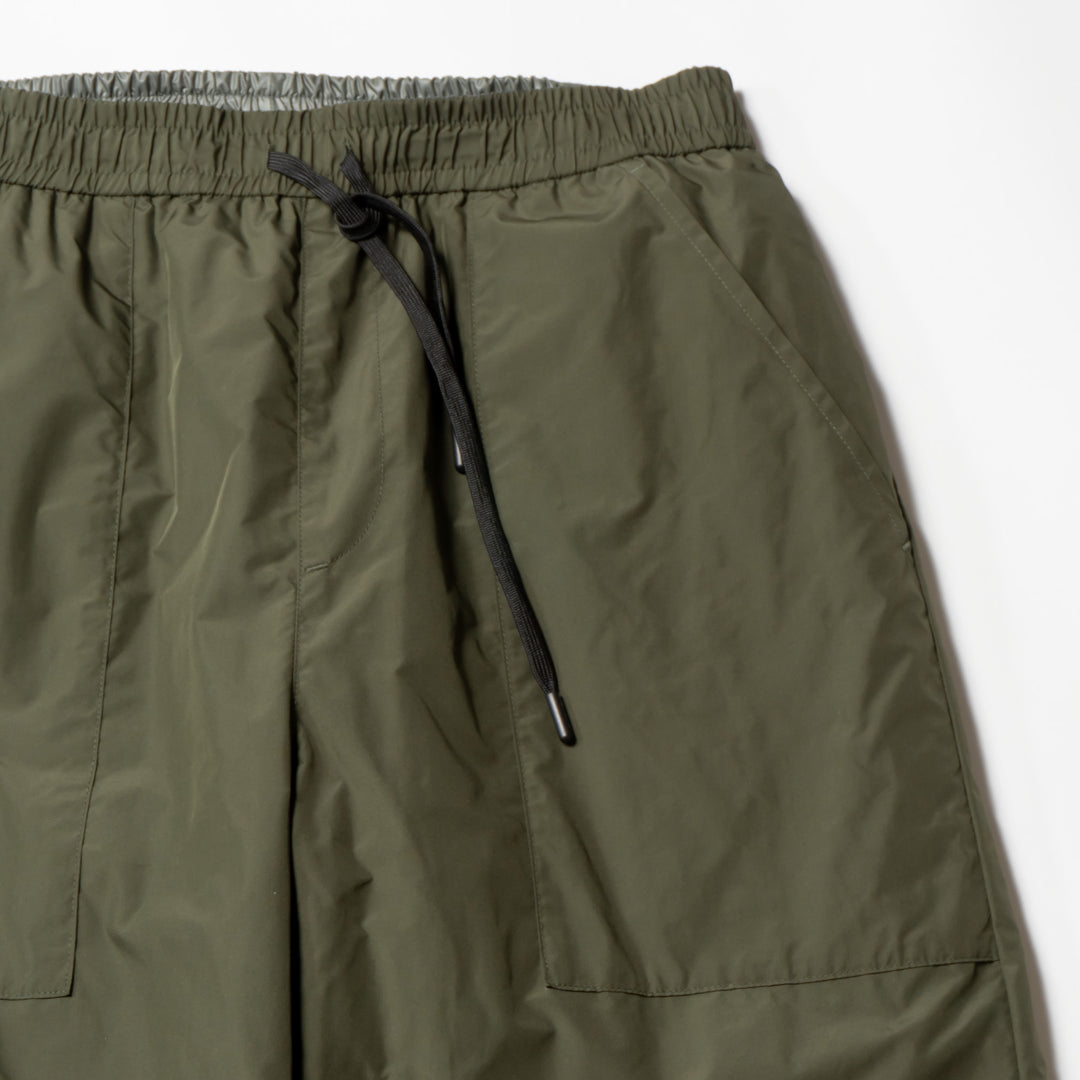 NYLON REVERSIBLE PANTS, KHAKIxGRAY