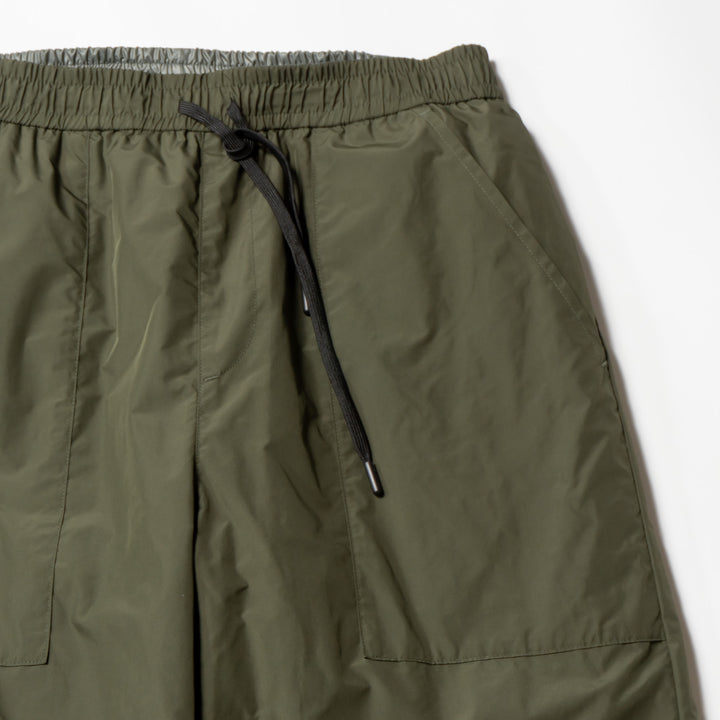 NYLON REVERSIBLE PANTS, KHAKIxGRAY