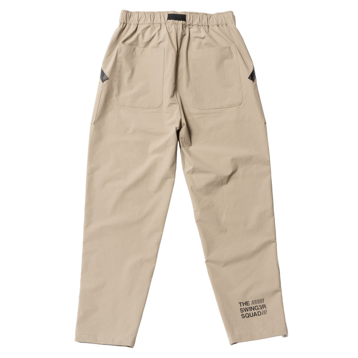 NYLON TRACK PANTS, BEIGE