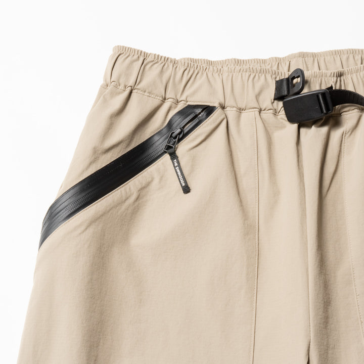 NYLON TRACK PANTS, BEIGE