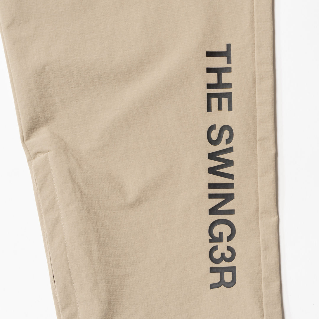 NYLON TRACK PANTS, BEIGE