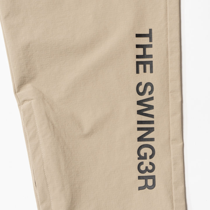 NYLON TRACK PANTS, BEIGE