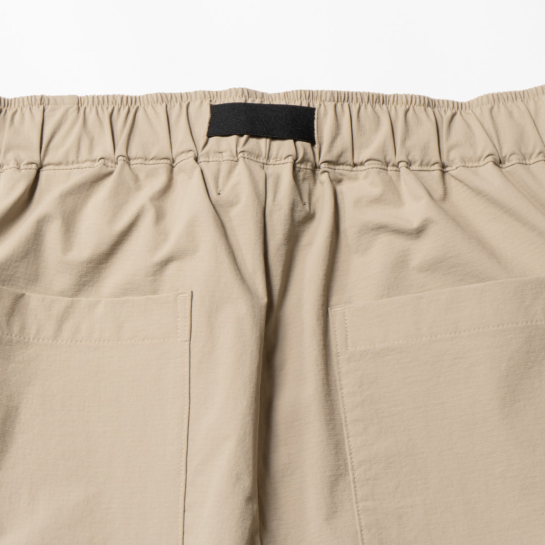 NYLON TRACK PANTS, BEIGE