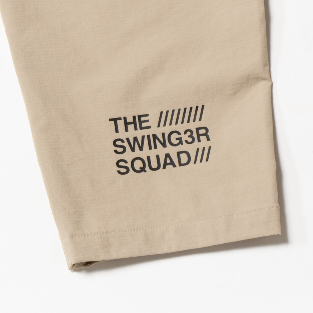 NYLON TRACK PANTS, BEIGE
