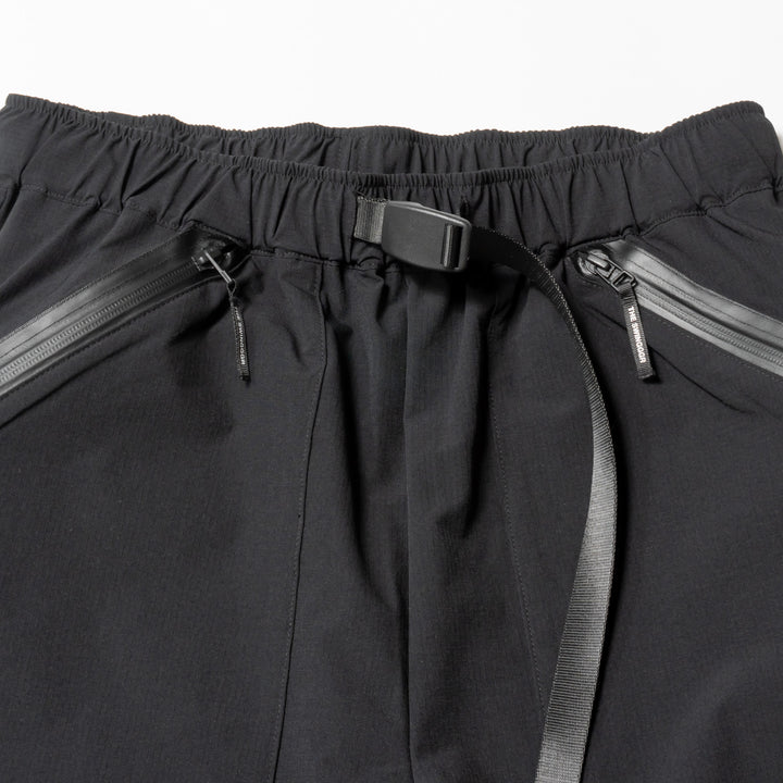 NYLON TRACK PANTS, BLACK