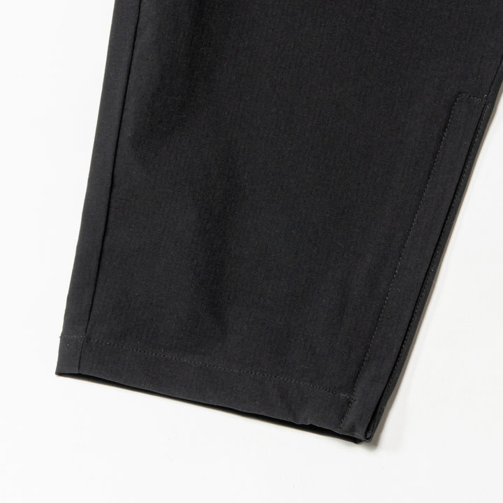 NYLON TRACK PANTS, BLACK