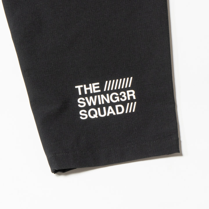 NYLON TRACK PANTS, BLACK