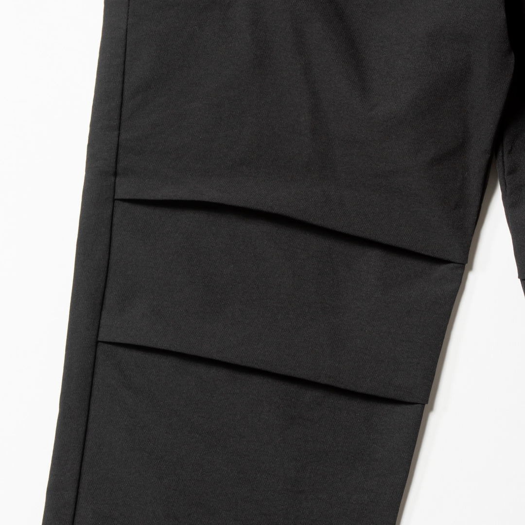 STRETCH NYLON PANTS, BLACK