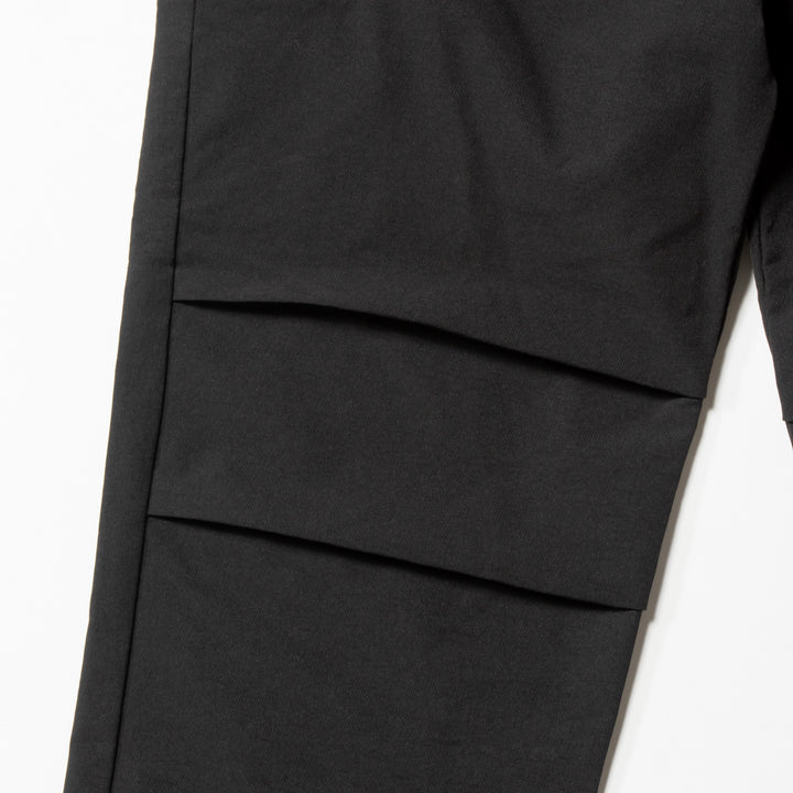 STRETCH NYLON PANTS, BLACK