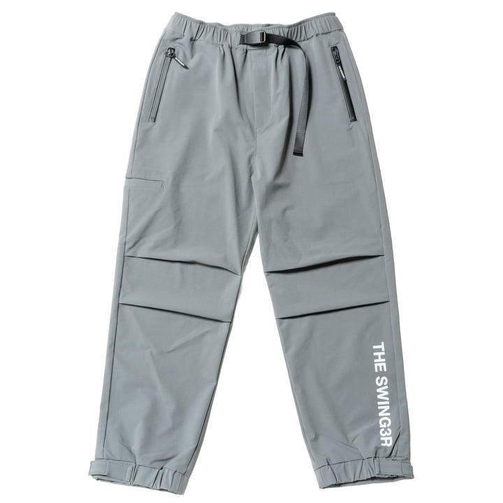 STRETCH NYLON PANTS, L.GRAY