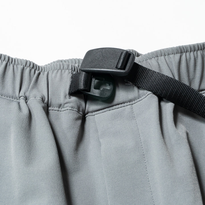 STRETCH NYLON PANTS, L.GRAY