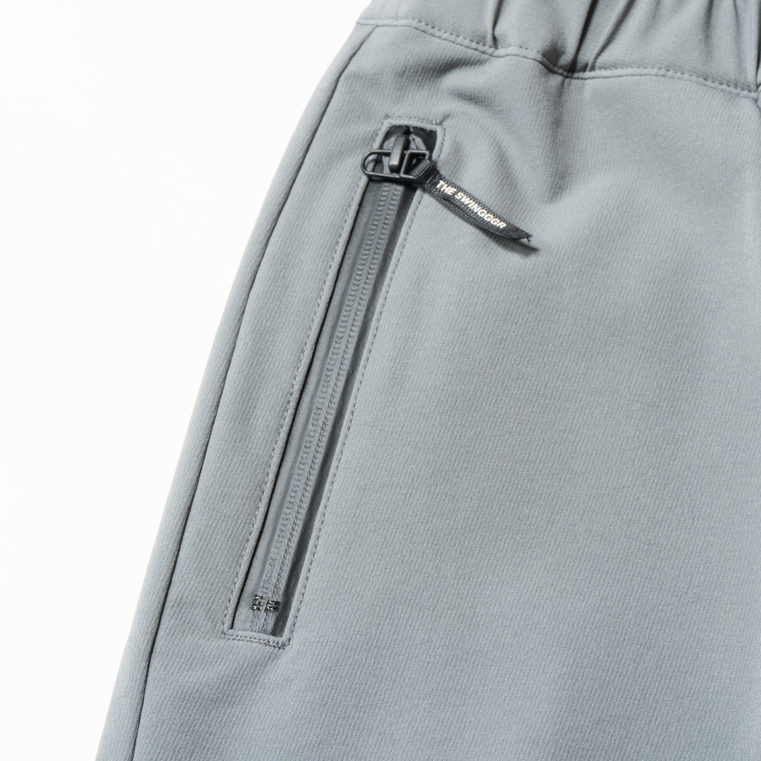STRETCH NYLON PANTS, L.GRAY