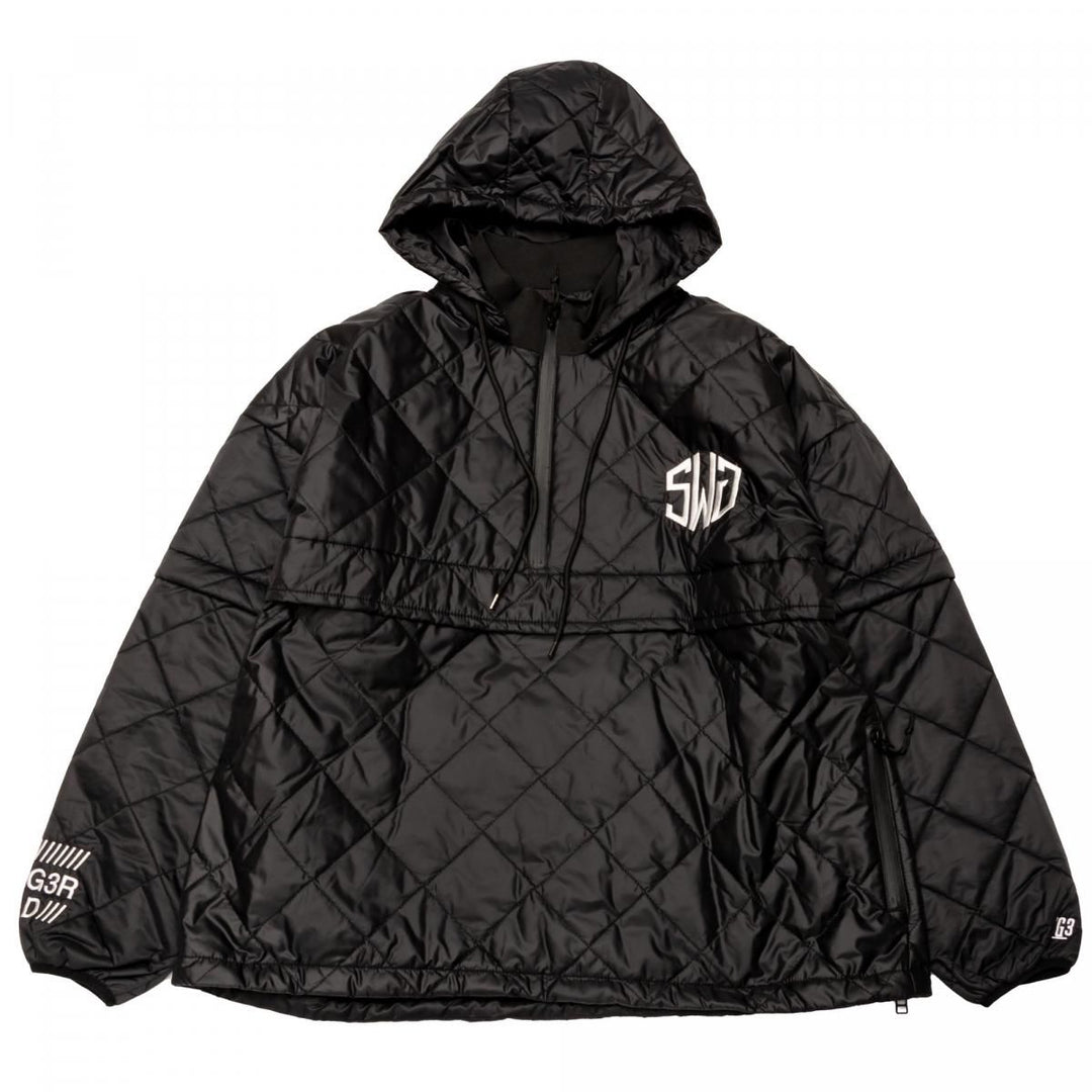 QUILT 3WAY PARKER, BLACKメイン画像