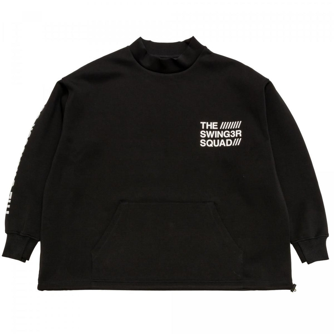 PUNCH MOCK NECK - A, BLACKメイン画像