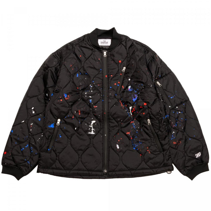 QUILT MA-1, PAINTED, BLACKメイン画像