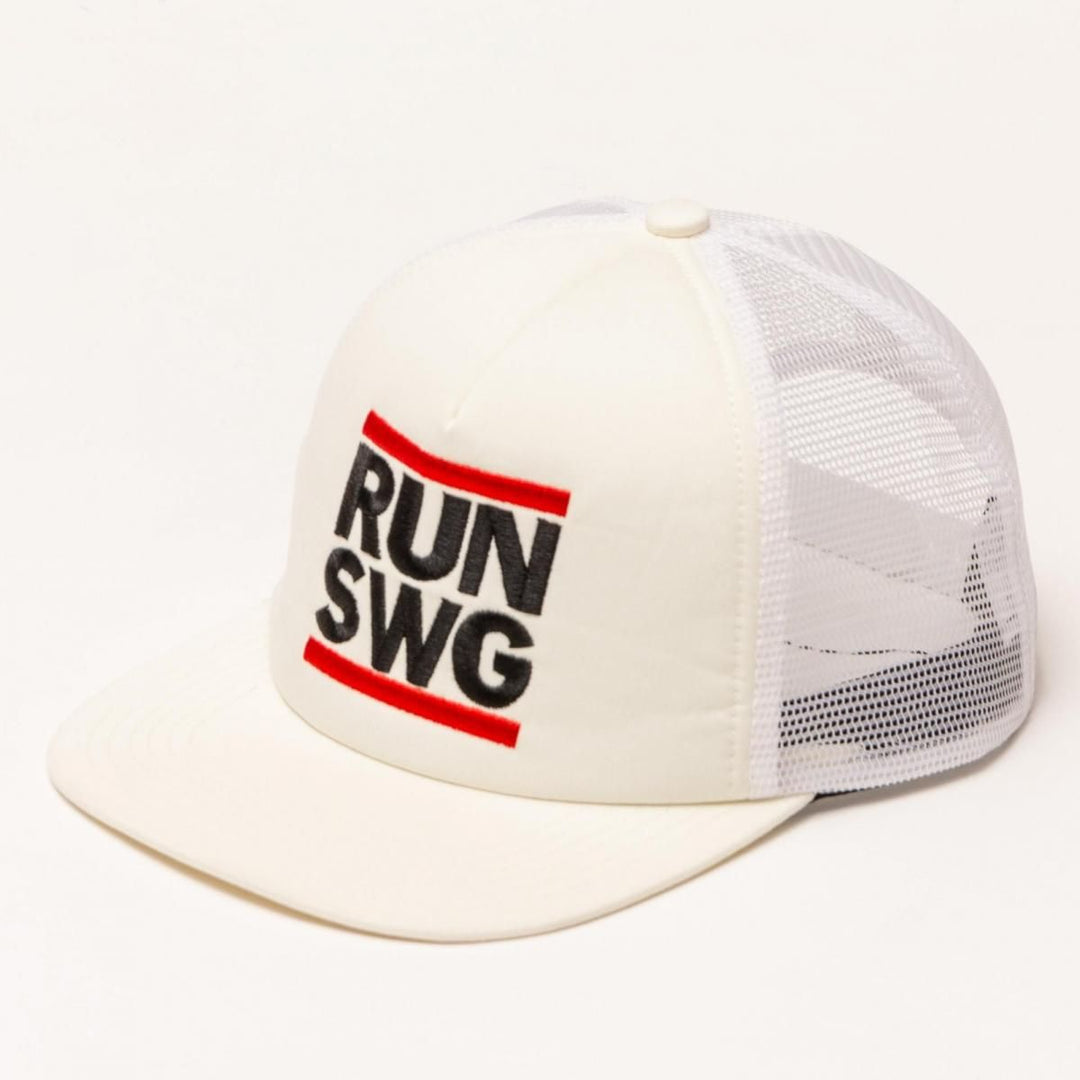 RUN SWG CAP, WHITEメイン画像