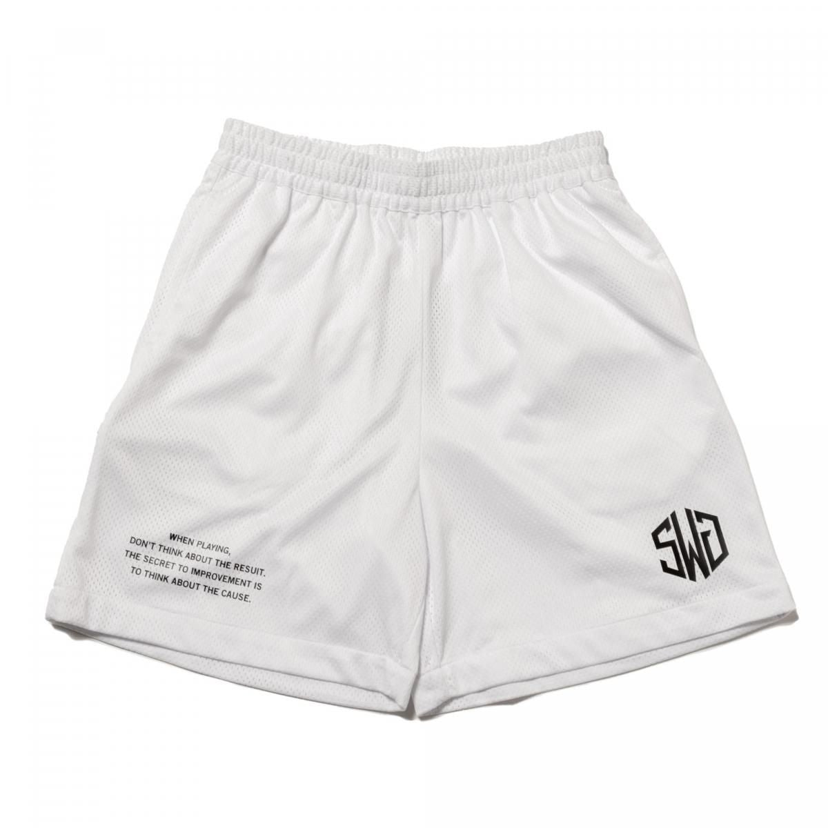 THE SWINGGGR MESH SHORTS, WHITE 新品 MESH SHORTS, WHITE - THE SWINGGGR GOLFERS OUTFITS