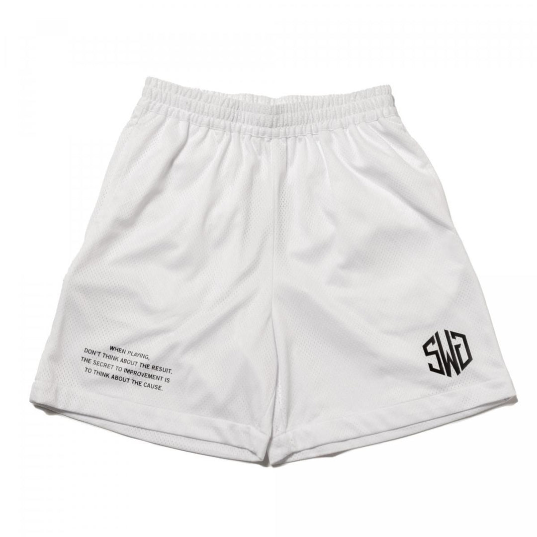 MESH SHORTS, WHITEメイン画像