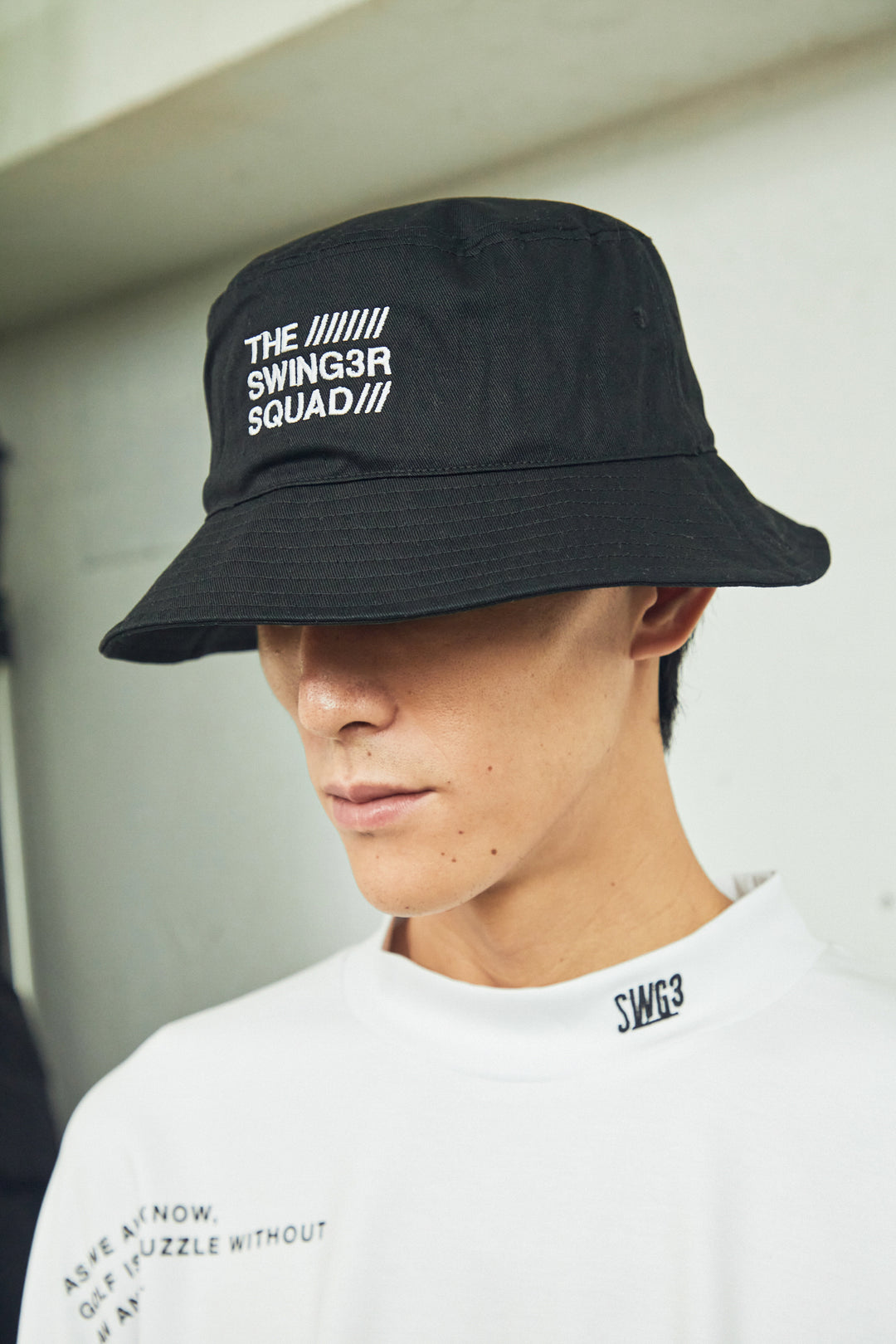 SQUAD BUCKET HAT, BLACK