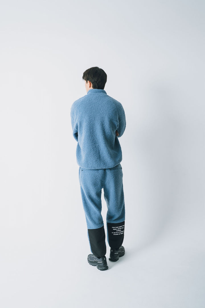 BLOCK BOA TRACK PANTS, BLUE