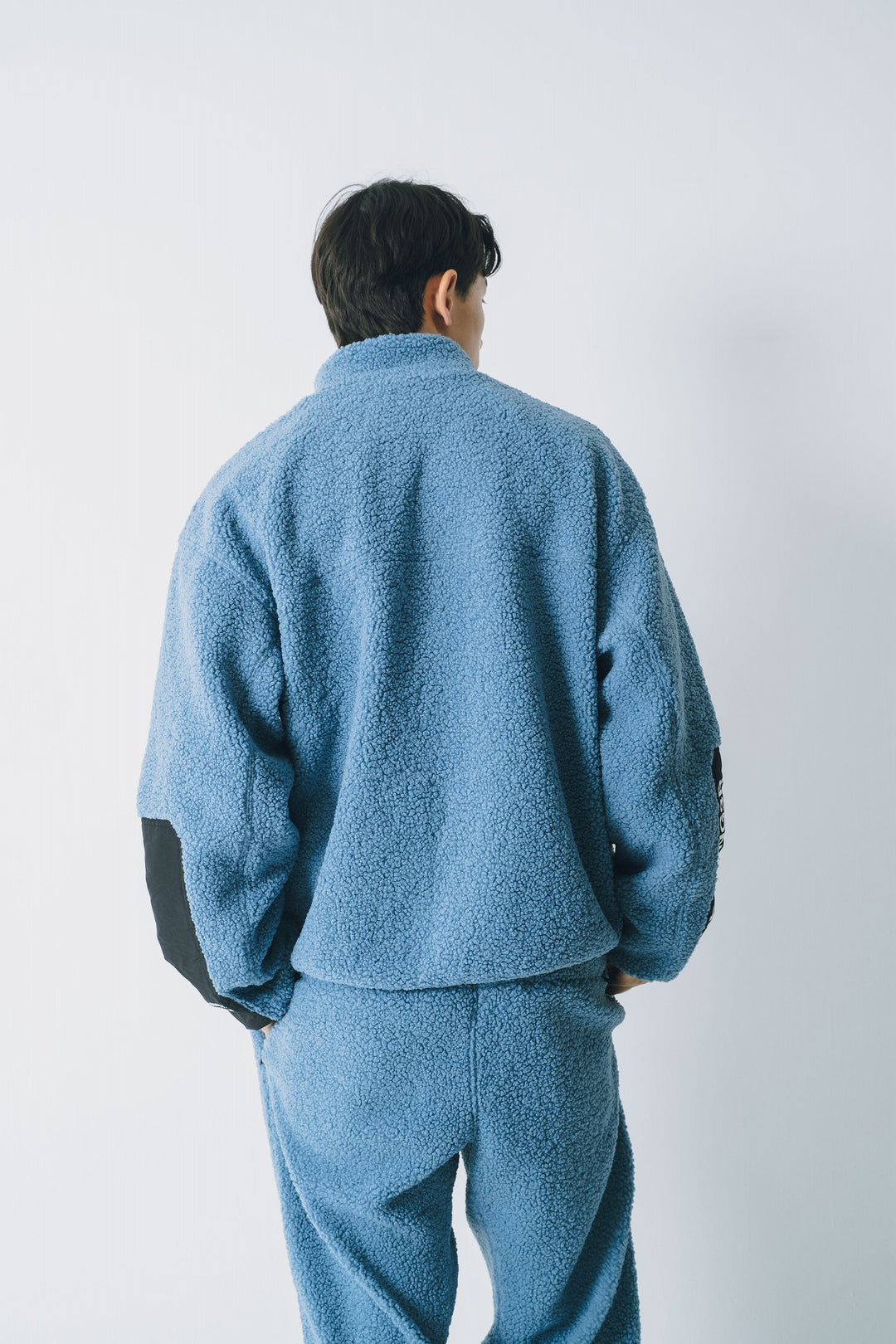 BLOCK BOA TRACK JACKET, BLUE