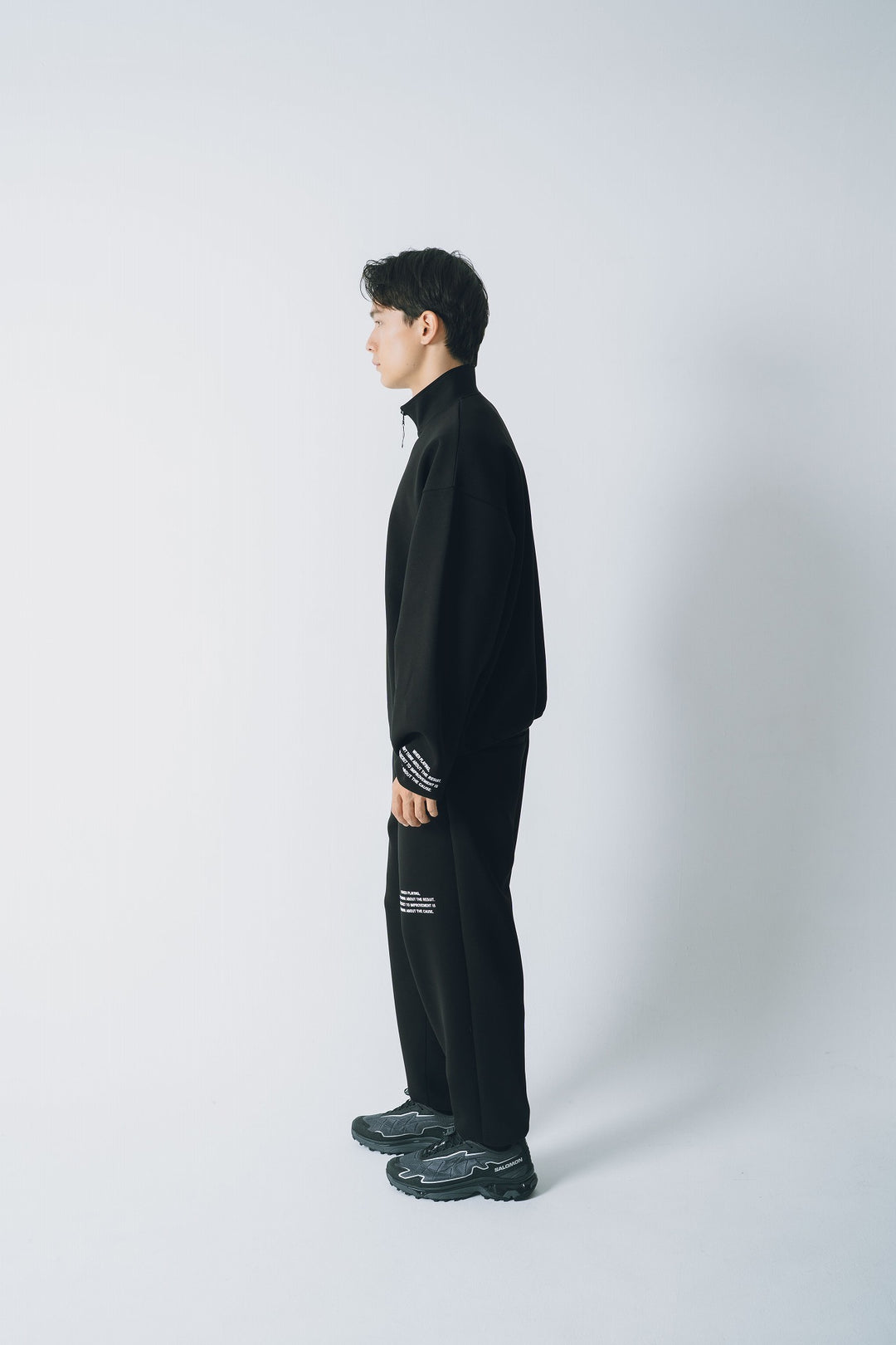 SWG AIR CORE HALF ZIP, BLACK