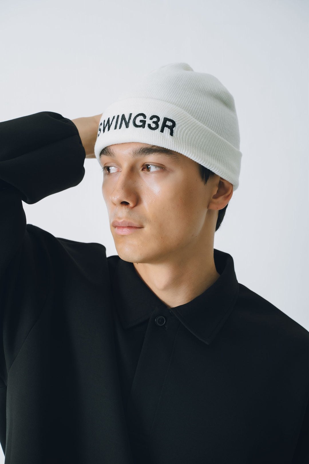 SWG3 KNITCAP, WHITE