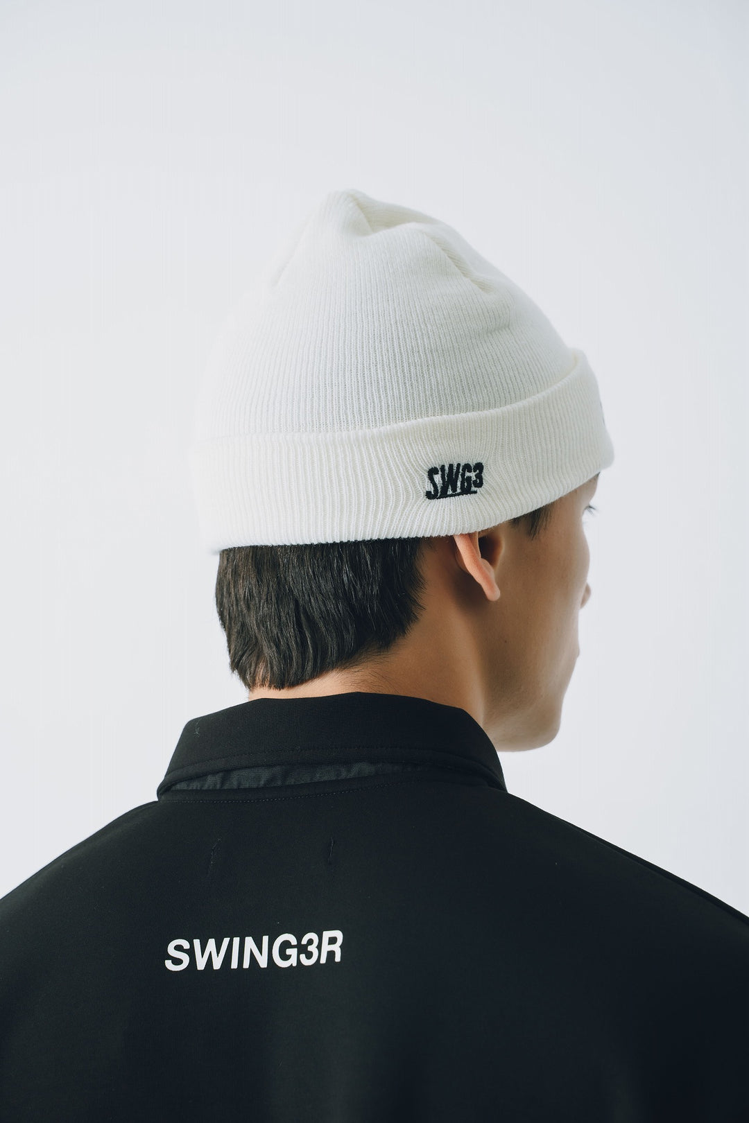 SWG3 KNITCAP, WHITE