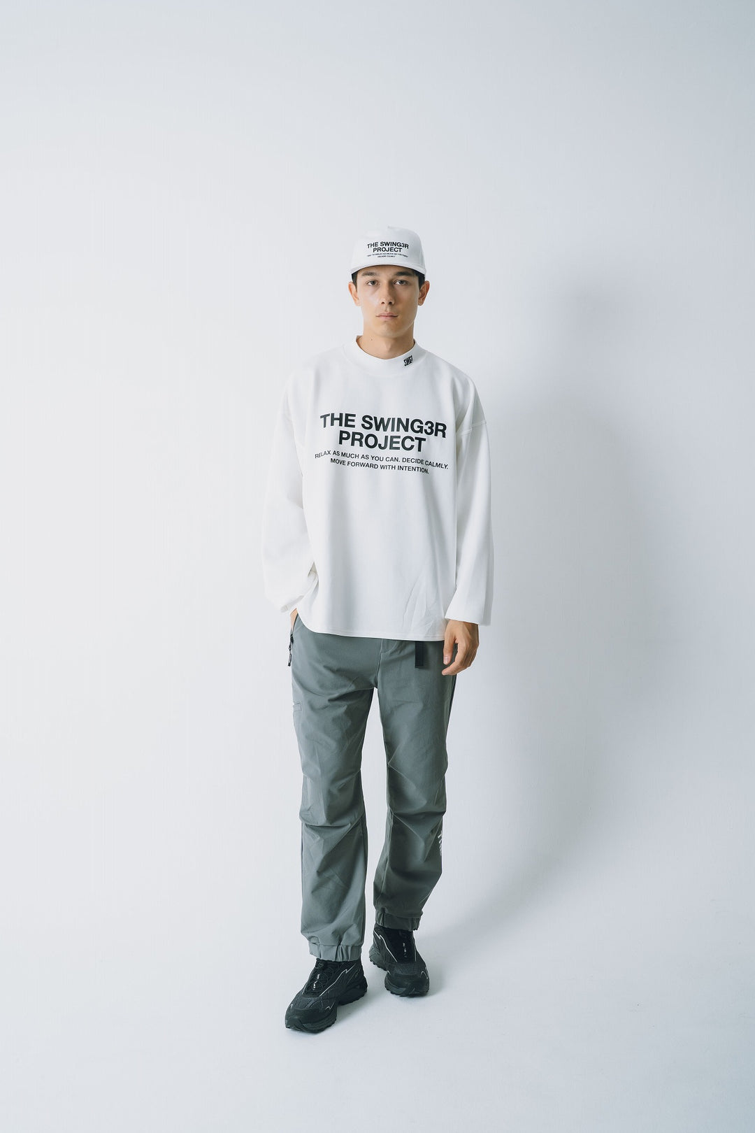 SWG PROJECT L/TEE, WHITE