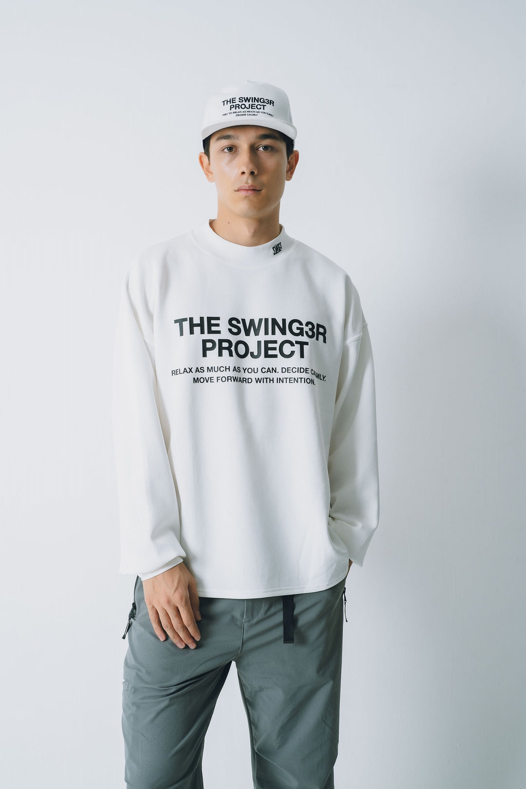 SWG PROJECT L/TEE, WHITE